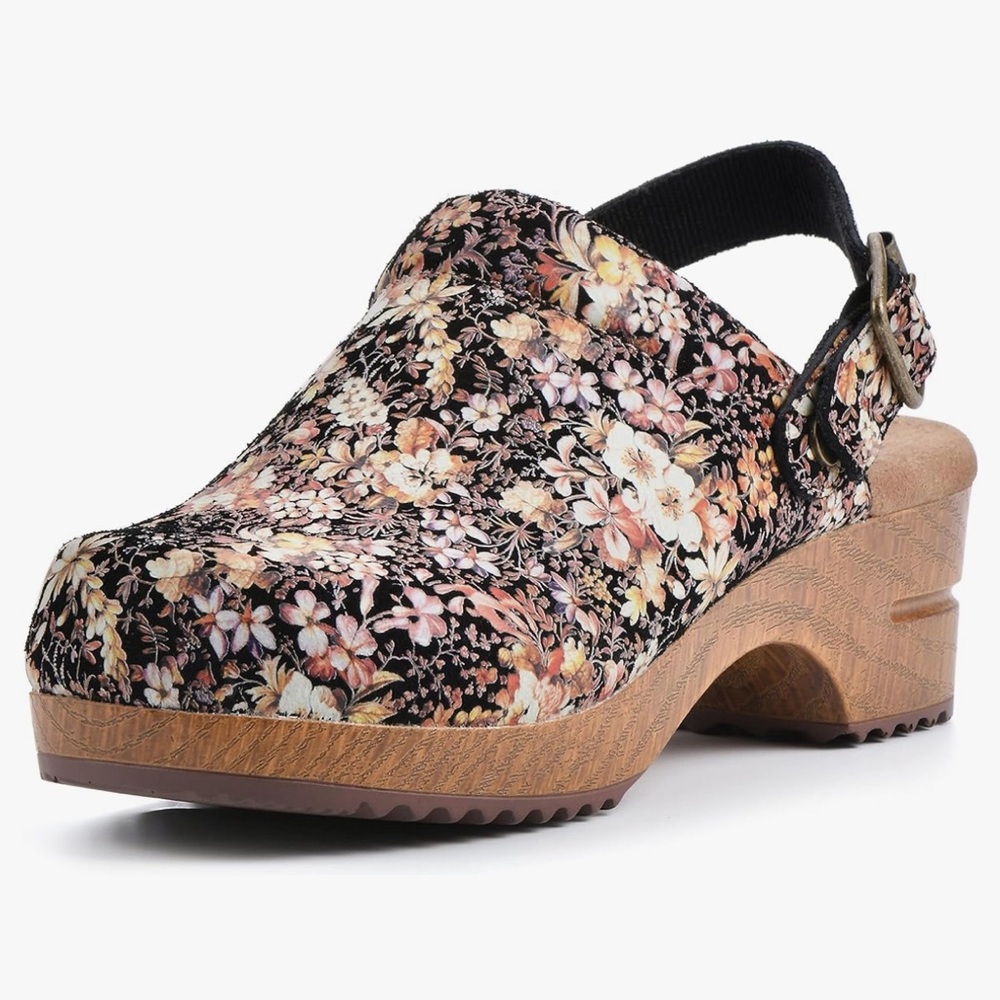 Floral Clogs
